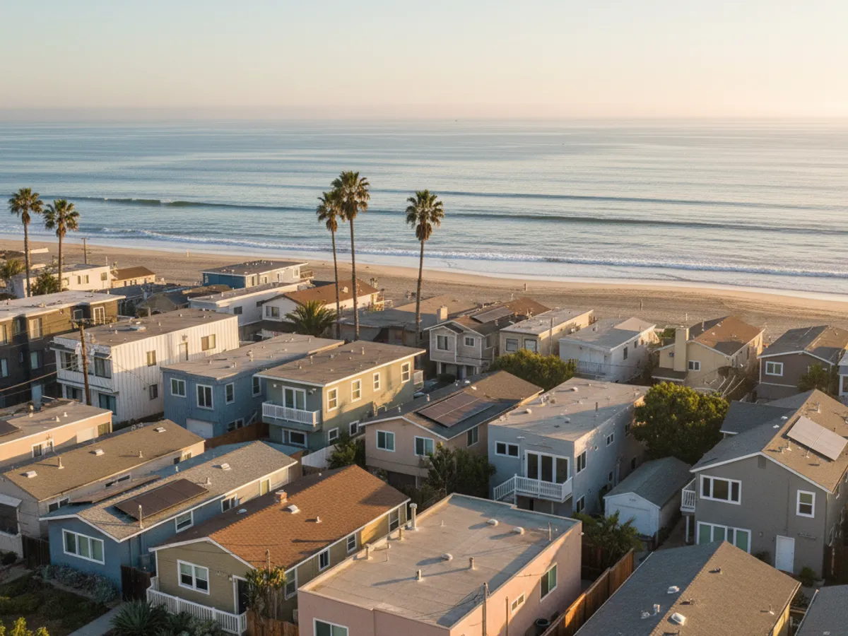 Coastal San Diego County neighborhood near Pacific Beach