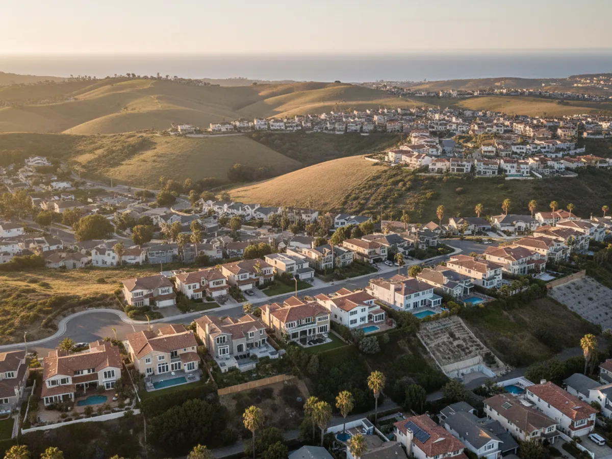 North Coastal San Diego County neighborhood near Camp Pendleton