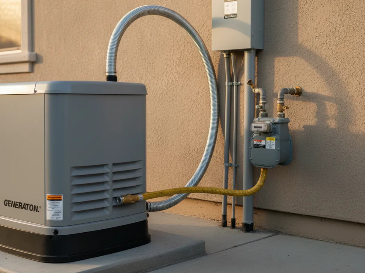 Generators detail work by a licensed electrician in Crest, CA